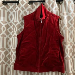 Coldwater Creek Plush Vest